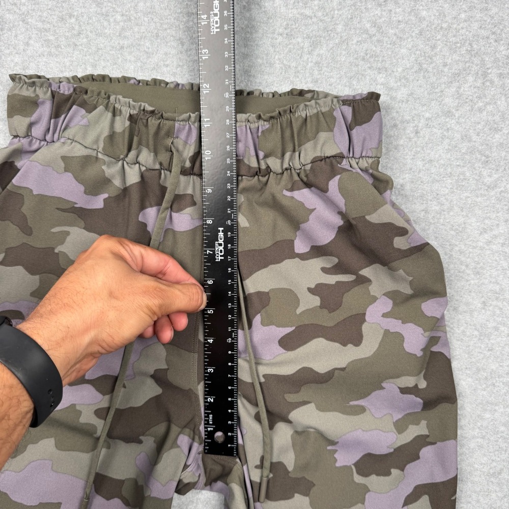 Lululemon On the Fly Pant Heritage 365 Camo Green Twill Multi Size 4 Jogger - Picture 7 of 11